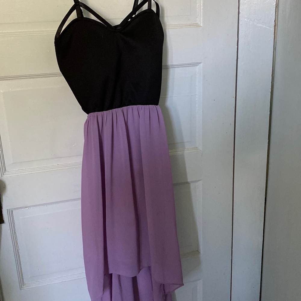 Beautiful purple dress!